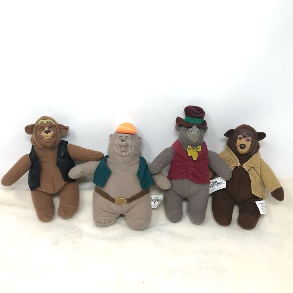 Walt Disney McDonald's The Country Bears Jamboree Plush Dolls Toys Lot of 4 - Picture 9 of 9